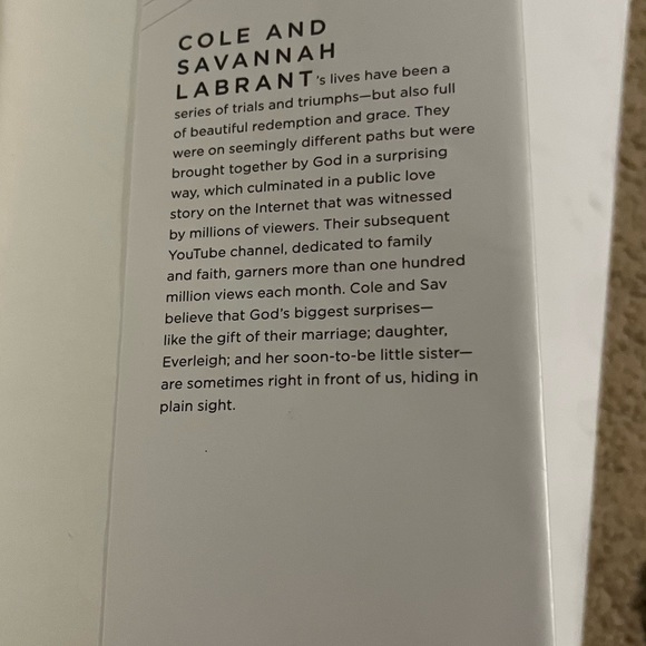 Cole & Sav: Our Surprising Love Story Book - Picture 3 of 6